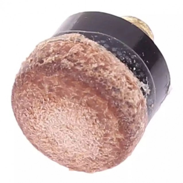 SOLA DE COURO COM VIROLA DE ROSCA 11,0MM