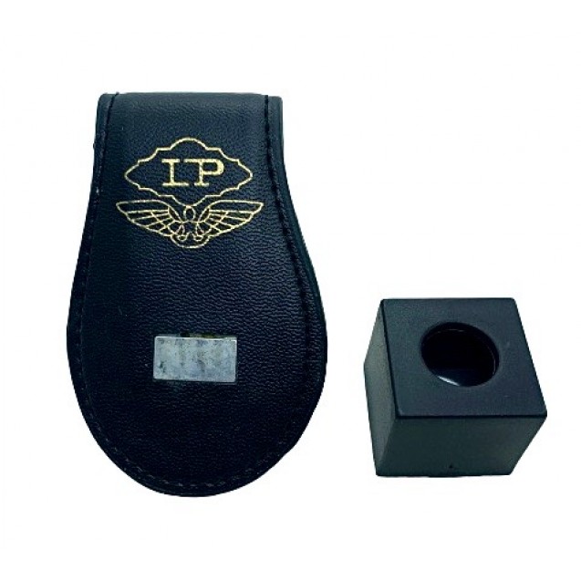 PORTA GIZ DE COURO MAGNÉTICO LP