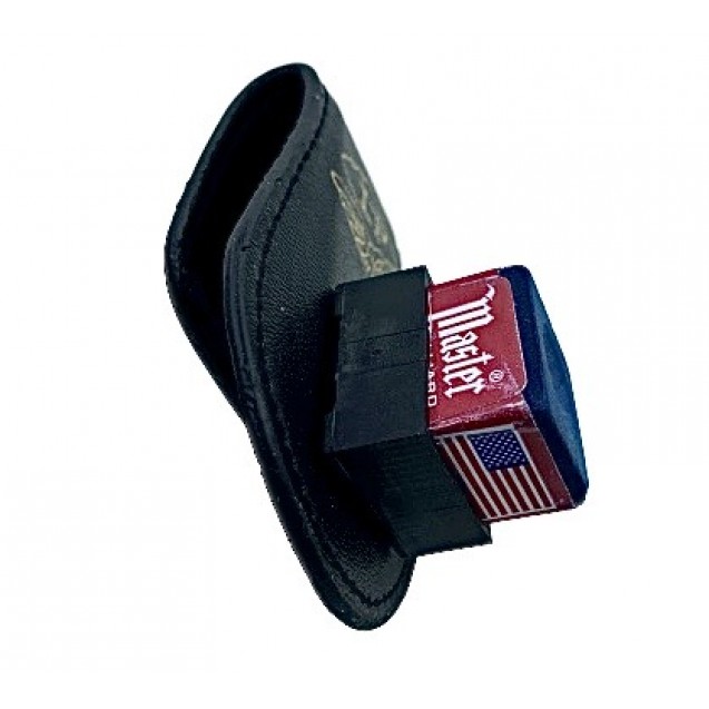 PORTA GIZ DE COURO MAGNÉTICO LP