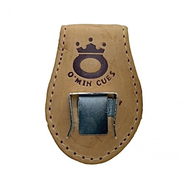 PORTA GIZ DE COURO MAGNÉTICO O'MIN