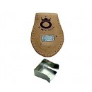 PORTA GIZ DE COURO MAGNÉTICO O'MIN