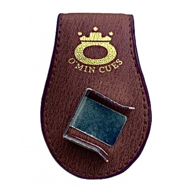 PORTA GIZ DE COURO MAGNÉTICO ESPECIAL - O'MIN