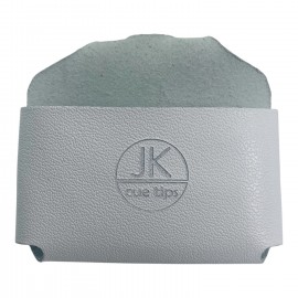 SUPORTE DE GIZ EM COURO JK - BRANCO