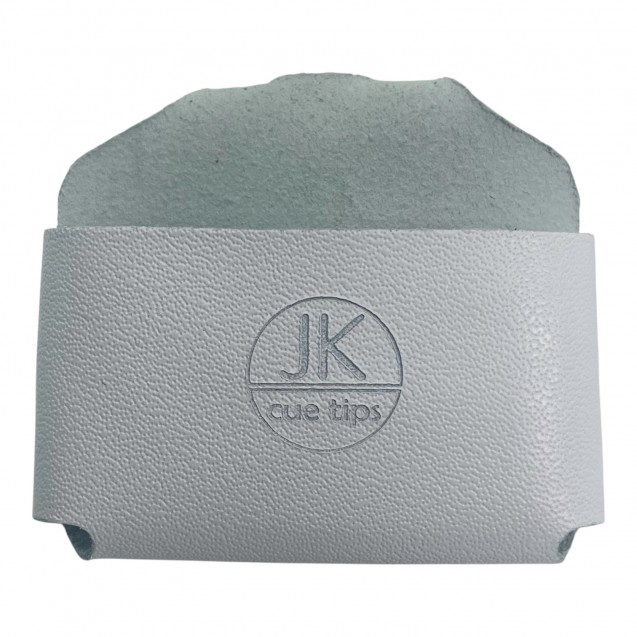 SUPORTE DE GIZ EM COURO JK - BRANCO