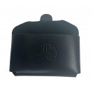 SUPORTE DE GIZ EM COURO JK - PRETO