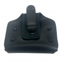 SUPORTE DE GIZ EM COURO JK - PRETO