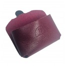 SUPORTE DE GIZ EM COURO JK - VINHO