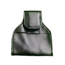 SUPORTE DE GIZ EM COURO ECOLÓGICO PRETO