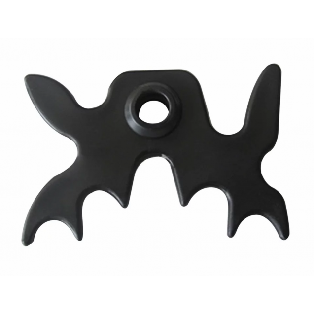 FANCHO MORCEGO DE PLASTICO PRETO PARA TACO DE SINUCA