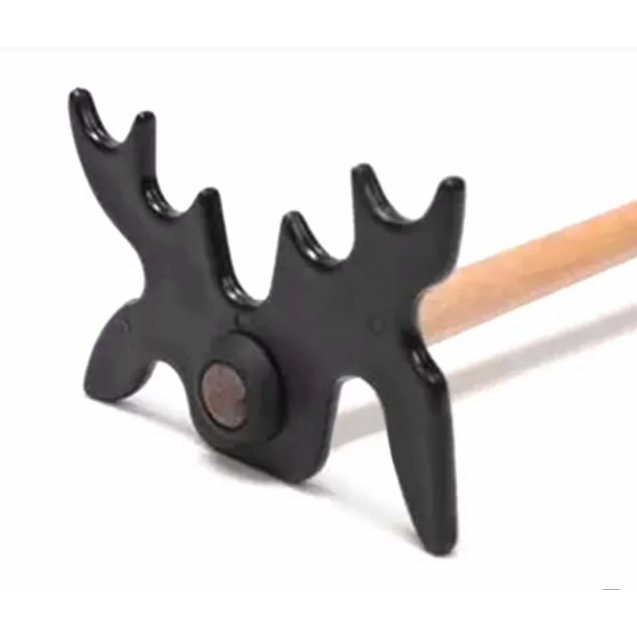 FANCHO MORCEGO DE PLASTICO PRETO PARA TACO DE SINUCA