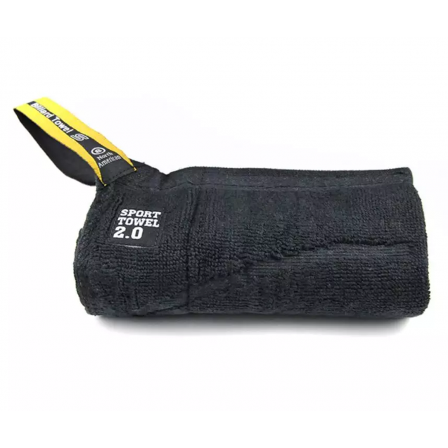 TOALHA BOLA 8 DE LUXO PARA TACO DE SINUCA