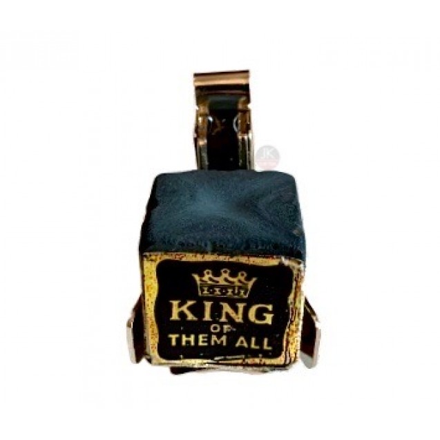 PORTA GIZ DE METAL COM IMÃ JK