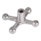 CRUZETA DE ALUMÍNIO PARA TACO DE SINUCA