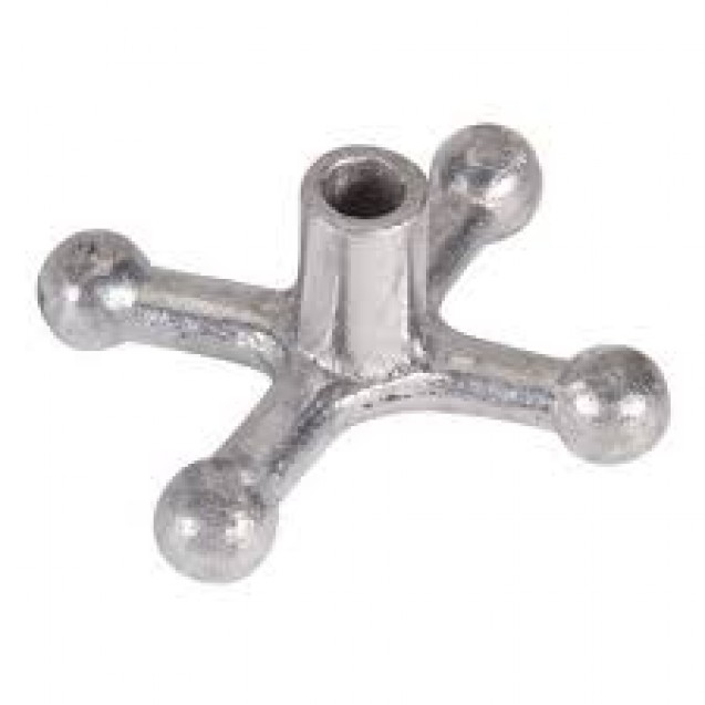 CRUZETA DE ALUMÍNIO PARA TACO DE SINUCA